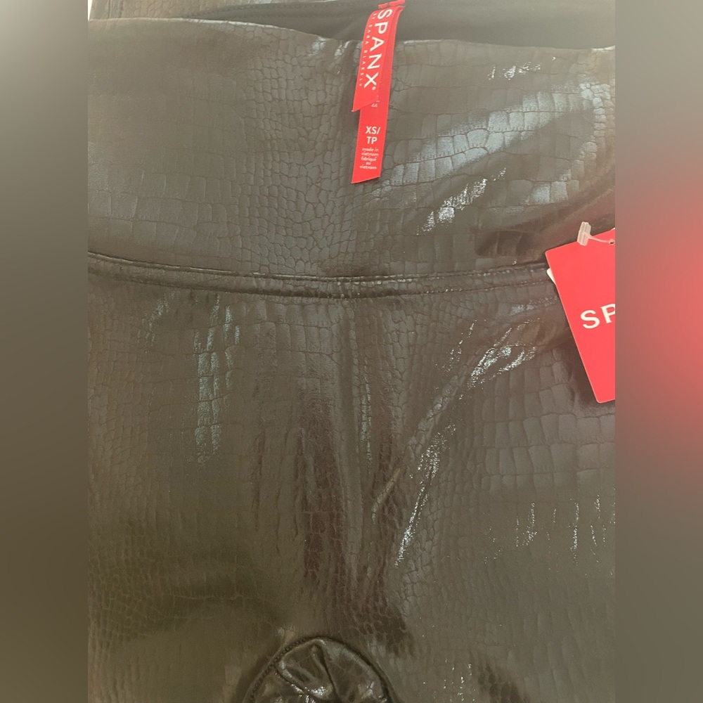 Brand new leather spanx size xs NWT